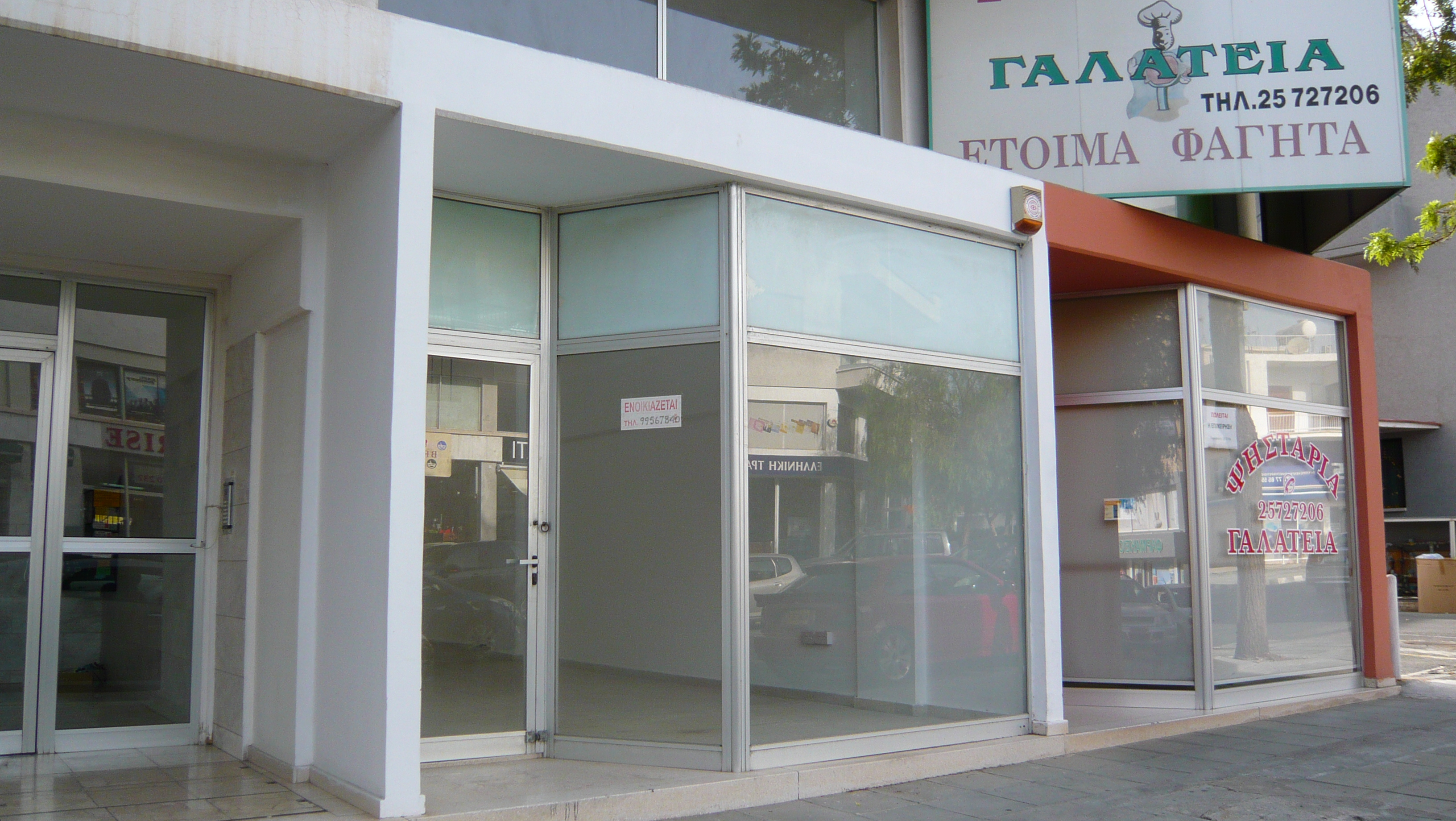 Shop for rent on a very busy street Limassol
